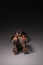 Sitzende weibliche Figur, Mali, Bamana, Größe: H: 50 cm (H: 19.7 inch), ID: 3052038 - 5/6