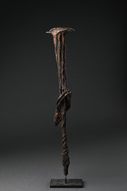Iron money "guinzé", "quinzé", "kilindi", "gbinsin", "gbenzé", Sierra Leone, Guinea, Liberia, Toma, Kissi, Size: H: 44 cm (H: 17.3 inch), ID: 3051664 - 4/4
