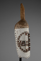 Gesichtsmaske "wan-zega", Burkina Faso, Mossi, Region Boulsa, Größe: H: 63 cm (H: 24.8 inch), ID: 3051620 - 2/5