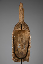 Gesichtsmaske "wan-zega", Burkina Faso, Mossi, Region Boulsa, Größe: H: 63 cm (H: 24.8 inch), ID: 3051620 - 4/5
