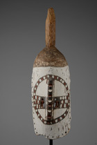 Gesichtsmaske "wan-zega", Burkina Faso, Mossi, Region Boulsa, Größe: H: 63 cm (H: 24.8 inch), ID: 3051620 - 5/5
