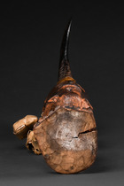 Power figure "nkisi" / "nkishi", D. R. Congo, Songye-Beneki, Size: H: 34,5 cm 45 cm (H: 13.6 inch 17.7 inch), ID: 3051612 - 5/5
