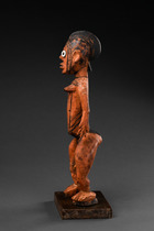 Stehende weibliche Figur, Burkina Faso, Mossi, Größe: H: 41,5 cm (H: 16.3 inch), ID: 3051614 - 3/4