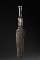 Schlagmesser, D. R. Kongo, Poto, Größe: L: 54,5 cm (L: 21.5 inch), ID: 3051732 - 2/2