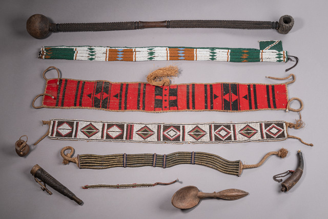 Lot of ten ethnographic objects, West, East and South Africa, ID: 3052255