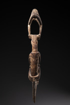 Ahnenfigur "kawe", Westneuguinea / Westpapua (Irian Jaya), Asmat, Größe: H: 71,5 cm (H: 28.1 inch), ID: 3051851 - 4/4