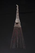 Stäbchenkamm, Papua-Neuguinea - Bismarck Archipel - Admiralitätsinseln, Größe: H: 31 cm (H: 12.2 inch), ID: 3051853 - 3/3