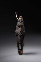 Kleine männliche Figur "kandimbong", Papua-Neuguinea - Ramu River, Größe: H: 14,5 cm (H: 5.7 inch), ID: 3051854 - 3/5