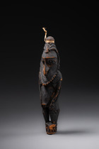 Kleine männliche Figur "kandimbong", Papua-Neuguinea - Ramu River, Größe: H: 14,5 cm (H: 5.7 inch), ID: 3051854 - 4/5