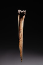 Poignard en os, Papouasie-Nouvelle-Guinée - Sepik, Taille: H: 38,5 cm (H: 15.2 inch), ID: 3051855 - 2/5