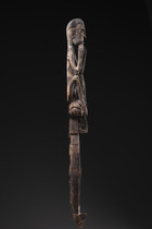 Ancestor figure "kawe", Westneuguinea / Westpapua (Irian Jaya), Asmat, Size: H: 82 cm (H: 32.3 inch), ID: 3051856 - 2/3
