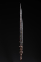 Objet rituel en forme de crocodile stylisé, Papouasie-Nouvelle-Guinée - Sepik, Taille: L: 79 cm (L: 31.1 inch), ID: 3051878 - 2/3