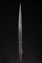 Objet rituel en forme de crocodile stylisé, Papouasie-Nouvelle-Guinée - Sepik, Taille: L: 79 cm (L: 31.1 inch), ID: 3051878 - 3/3