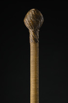 Ceremonial staff / dance wand / walking stick / club, South Africa, Zulu / Shona, Size: L: 69 cm (L: 27.2 inch), ID: 3051637 - 3/4