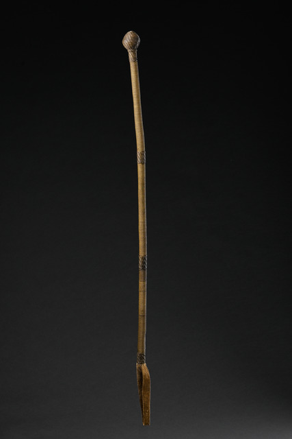 Ceremonial staff / dance wand / walking stick / club, South Africa, Zulu / Shona, Size: L: 69 cm (L: 27.2 inch), ID: 3051637