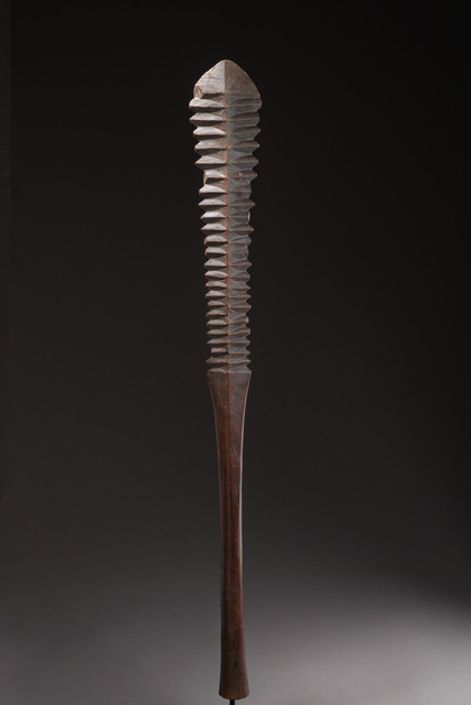 Club "fa'alaufa'i", Samoa, Size: L: 92,5 cm (L: 36.4 inch), ID: 3051641