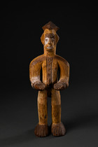 Male shrine figure "alusi", Nigeria, Igbo, Size: H: 47 cm (H: 18.5 inch), ID: 3051726 - 3/5