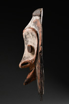 Ancestor spirit mask, Papua New Guinea - East Sepik Province - Middle Sepik River, Iatmul, Size: H: 54 cm (H: 21.3 inch), ID: 3051757 - 4/4