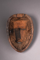 Kleine anthropomorphe Maske, Angola, Chokwe, Größe: H: 18 cm (H: 7.1 inch), ID: 3051733 - 4/4