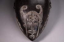 Large food bowl, Papua New Guinea - Huon Gulf, Morobe Province, Tami Islands, Size: L: 83 cm B: 35 cm (L: 32.7 inch B: 13.8 inch), ID: 3051694 - 5/5