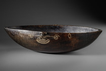 Food bowl, Papua New Guinea - Huon Gulf - Tami Islands, Size: L: 63,5 cm B: 24 cm (L: 25.0 inch B: 9.4 inch), ID: 3051695 - 3/6