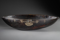 Food bowl, Papua New Guinea - Huon Gulf - Tami Islands, Size: L: 63,5 cm B: 24 cm (L: 25.0 inch B: 9.4 inch), ID: 3051695 - 4/6