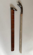 Sword "sikin panjang" ("luju naru") with scabbard, Indonesia - Northern Sumatra, Aceh, Gayo, Alas, Size: L: 73,5 cm (L: 28.9 inch), ID: 3051712 - 3/3