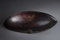 Große Speiseschale, Papua-Neuguinea - Huon-Golf, Morobe Provinz, Tami Inseln, Größe: L: 60 cm B: 24 cm (L: 23.6 inch B: 9.4 inch), ID: 3051840 - 5/6