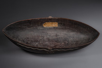 Große Speiseschale, Papua-Neuguinea - Huon-Golf, Morobe Provinz, Tami Inseln, Größe: L: 60 cm B: 24 cm (L: 23.6 inch B: 9.4 inch), ID: 3051840 - 6/6