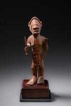 Standing male figure "mukuya", D. R. Congo, Bembe, Size: H: 14 cm (H: 5.5 inch), ID: 3051999 - 3/6