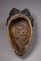 Schöne weibliche Gesichtsmaske "okuyi" oder "mukuyi", Gabun, Punu, Größe: H: 28,5 cm (H: 11.2 inch), ID: 3052075 - 5/5