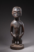 Männliche Ahnenfigur "singiti", D. R. Kongo, Hemba, Größe: H: 54 cm (H: 21.3 inch), ID: 3052087 - 2/5