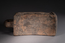 Stool "umele", Côte d'Ivoire, Baule, Size: H: 19,5 cm, L: 40,5 cm (H: 7.7 inch, L: 15.9 inch), ID: 3052080 - 4/6