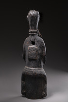 Trompette anthropomorphe, Sierra Leone, Limba, Taille: H: 65,5 cm (H: 25.8 inch), ID: 3052126 - 5/6