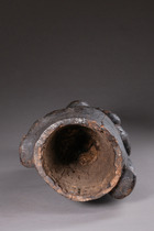 Trompette anthropomorphe, Sierra Leone, Limba, Taille: H: 65,5 cm (H: 25.8 inch), ID: 3052126 - 6/6