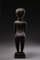 Figure féminine debout, Sierra Leone, Mendé, Taille: H: 61 cm (H: 24.0 inch), ID: 3052074 - 2/5