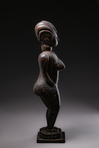Figure féminine debout, Sierra Leone, Mendé, Taille: H: 61 cm (H: 24.0 inch), ID: 3052074 - 5/5