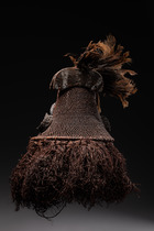 Masque expressif "batwape", R. D. Congo, Luntu, Taille: H: 52 cm (H: 20.5 inch), ID: 3052079 - 2/5