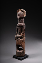 Figure fétiche, R. D. Congo, Kanyok, Taille: H: 59,5 cm (H: 23.4 inch), ID: 3052127 - 2/5
