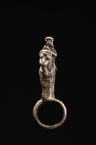 Ring with equestrian figure, Mali, Dogon, Size: H: 7 cm D: 2 cm (H: 2.8 inch D: 0.8 inch), ID: 3052098 - 2/4