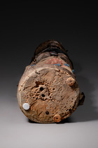 Anthropomorphic power figure "nkishi" (pl. "mankishi"), D. R. Congo, Songye, Size: H: 87,5 cm 100 cm (with horn) (H: 34.4 inch 39.4 inch (with horn)), ID: 3052055 - 6/6