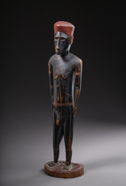 Male figure, Solomon Islands, Size: H: 44,5 cm (H: 17.5 inch), ID: 3052138 - 4/6