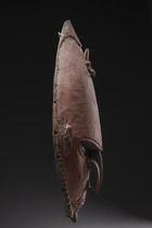 Maske "brag", Papua-Neuguinea - Unterer Sepik, Murik, Größe: H: 70 cm (H: 27.6 inch), ID: 3052146 - 4/5