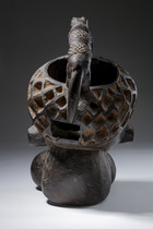 Royal mask, pre 1918, Cameroon, Wum (Bafum) / Kuk, Size: H: 64,5 cm (H: 25.4 inch), ID: 3052232 - 5/7