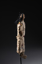 Puppe, Nordamerika, Sioux, Größe: H: 22 cm (H: 8.7 inch), ID: 3052633 - 4/4