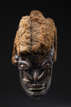 Helmmaske "tatanua", Papua-Neuguinea - Bismarck Archipel - Neu Irland, Größe: H: 35 cm (H: 13.8 inch), ID: 3052154 - 3/7