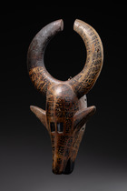 Masque de buffle "mishi kun", Mali, Bamana, Taille: H: 58 cm (H: 22.8 inch), ID: 3052102 - 2/5