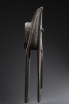 Masque zoomorphe "kono", Mali, Bamana, Taille: L: 94 cm (L: 37.0 inch), ID: 3052090 - 3/5