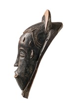 Mask "gu", Côte d'Ivoire, Guro, Size: H: 29 cm (H: 11.4 inch), ID: 3052391 - 2/6