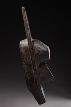 Masque d'hyène "suruku" de la confrérie "korè", Mali, Bamana, Taille: H: 59 cm (H: 23.2 inch), ID: 3052120 - 4/5
